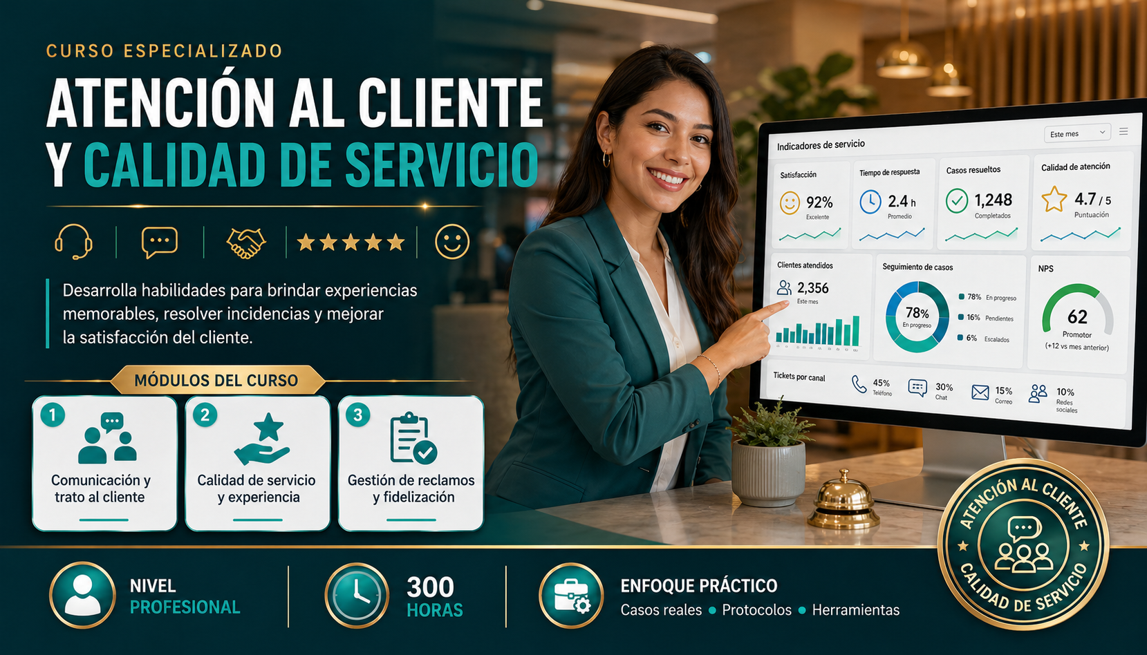 Atención al Cliente y Calidad de Servicio