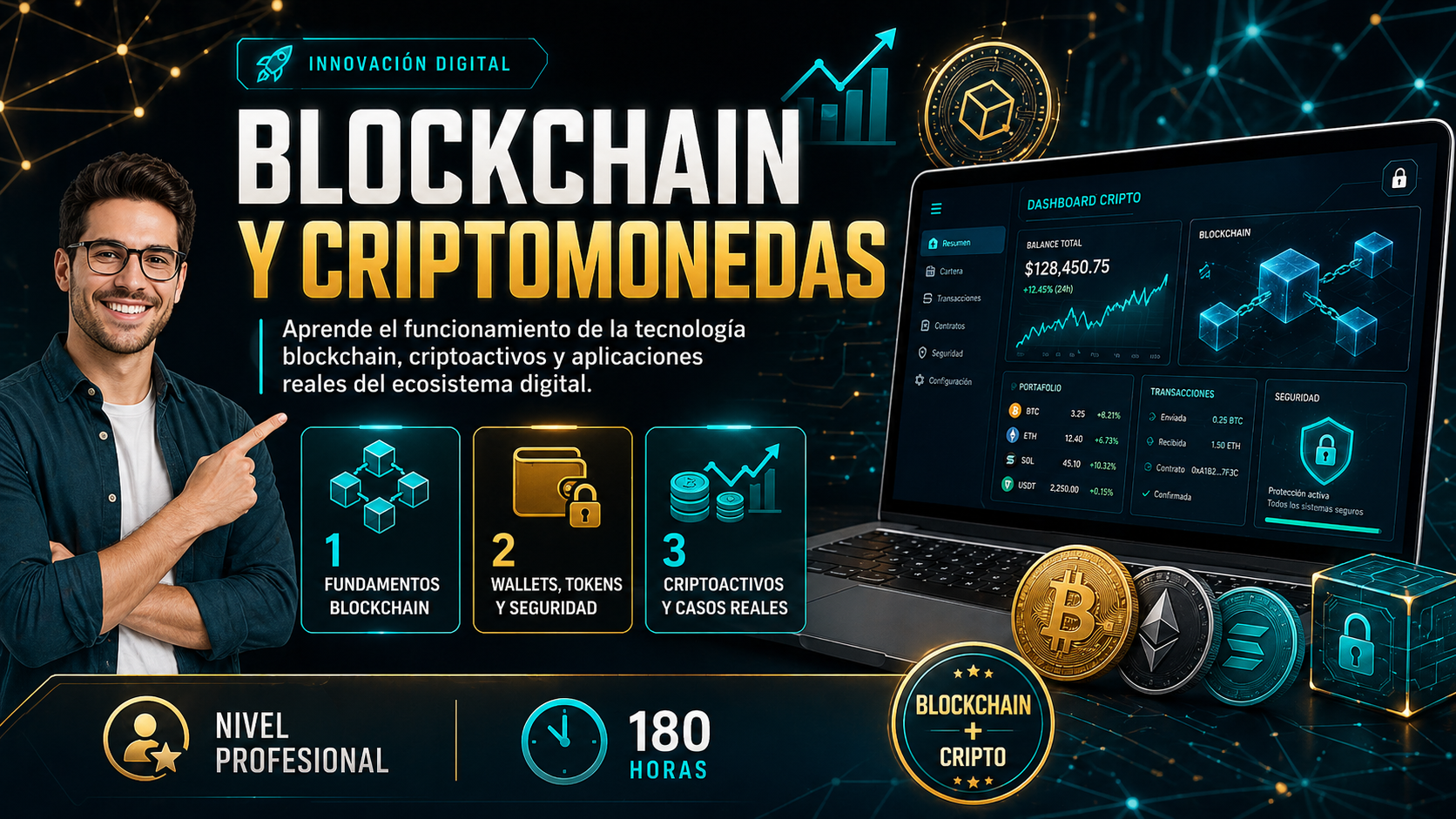 Blockchain y Criptomonedas para Profesionales