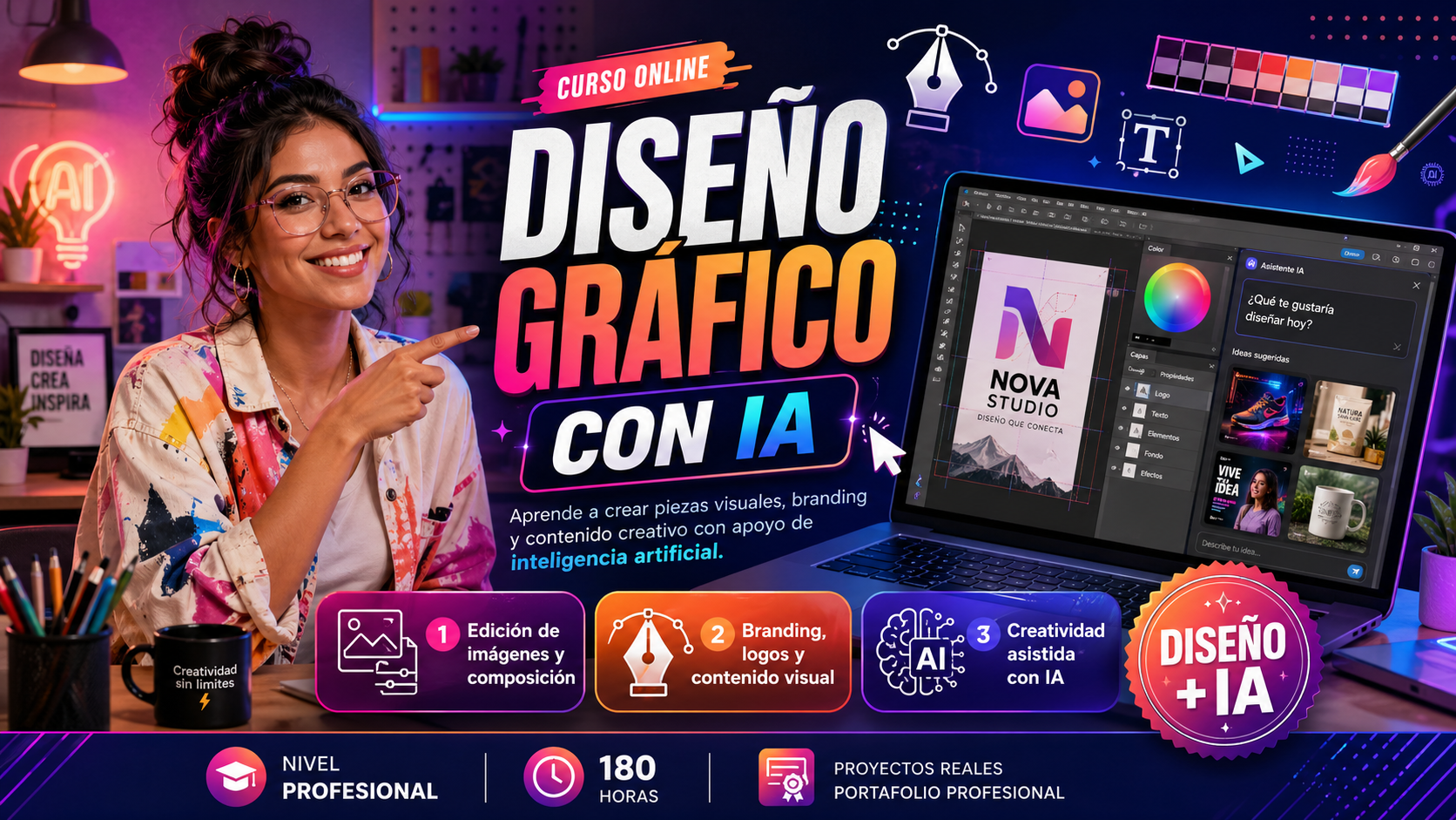 Diseño Gráfico con IA