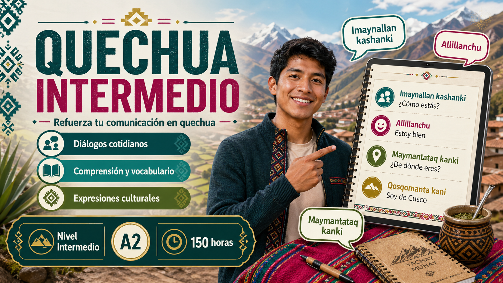 Quechua Intermedio - B1 y B2
