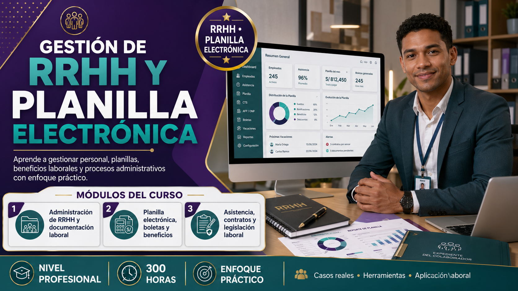 Gestión de Recursos Humanos y Planilla Electrónica