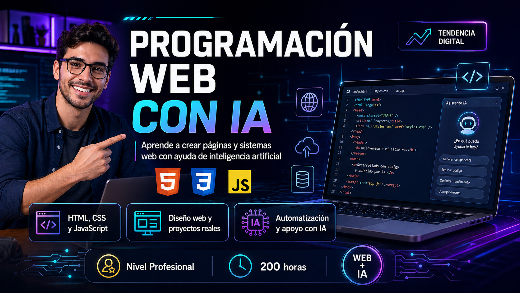 Programación Web con IA